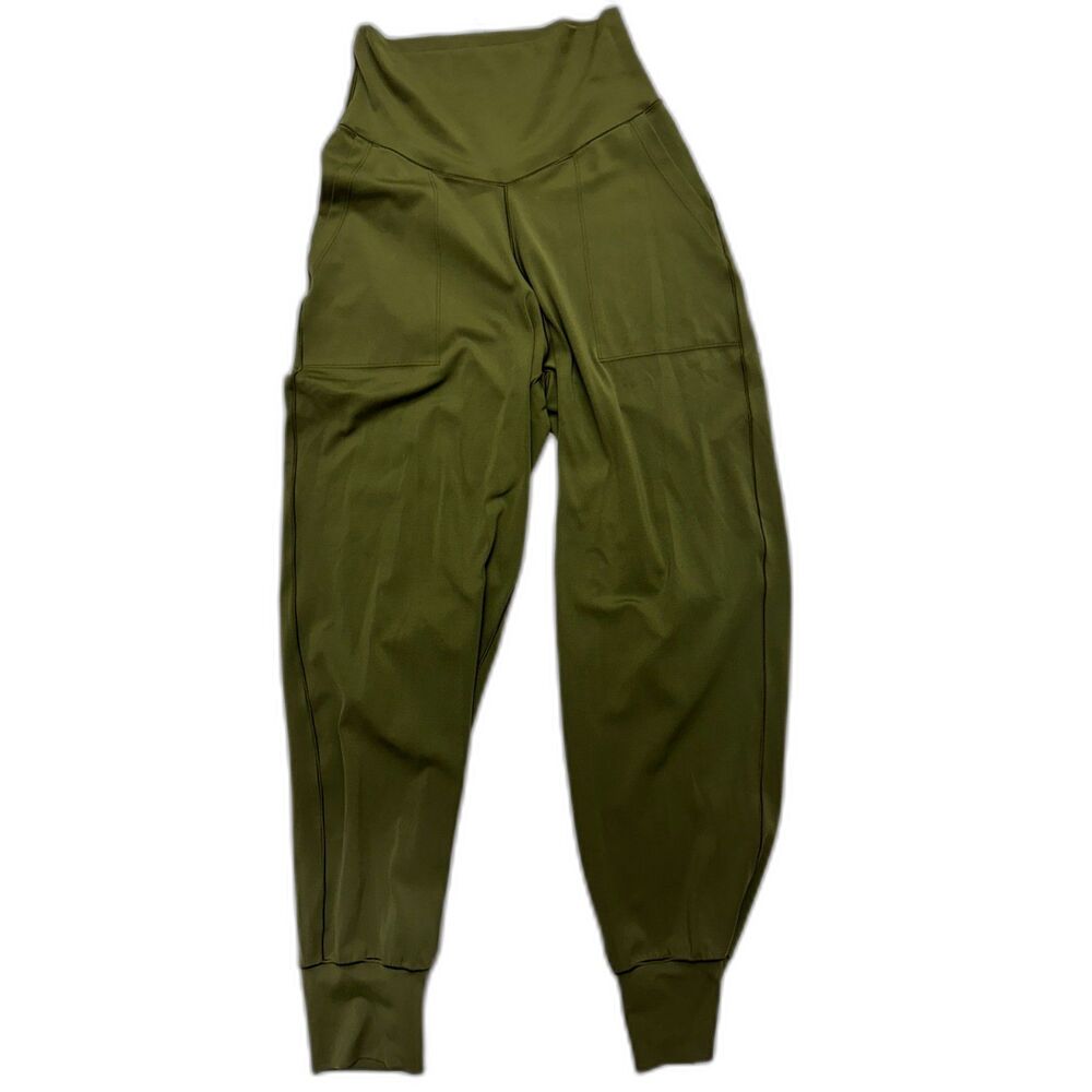 OFFLINE by Aerie Real Me High-Waisted Joggers – Olive Green, Size S